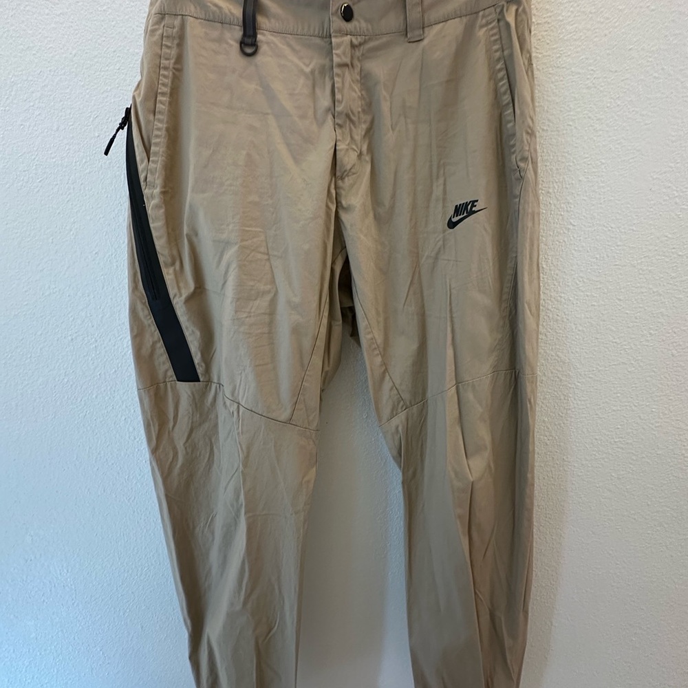 Nike Men's Tan Joggers, Size 36